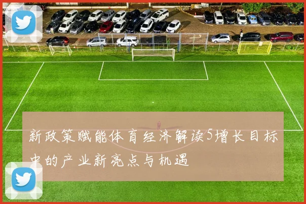 新政策赋能体育经济解读5增长目标中的产业新亮点与机遇